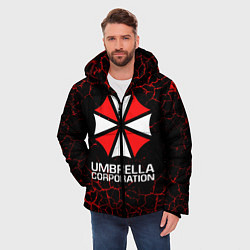 Куртка зимняя мужская UMBRELLA CORPORATION, цвет: 3D-черный — фото 2