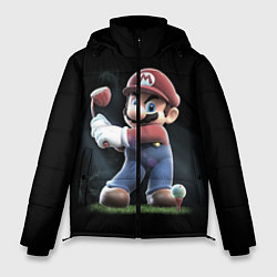 Куртка зимняя мужская Марио, цвет: 3D-черный