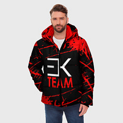 Куртка зимняя мужская ЕГОР КРИД, цвет: 3D-красный — фото 2