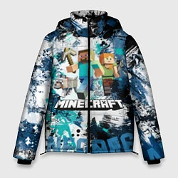 Мужская зимняя куртка Minecraft Майнкрафт