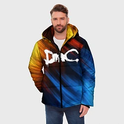Куртка зимняя мужская DEVIL MAY CRY DMC, цвет: 3D-черный — фото 2
