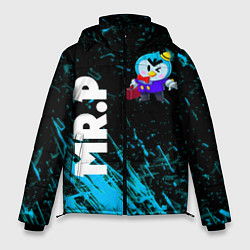 Куртка зимняя мужская BRAWL STARS MRP, цвет: 3D-черный