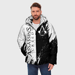 Куртка зимняя мужская ASSASSIN'S CREED, цвет: 3D-светло-серый — фото 2