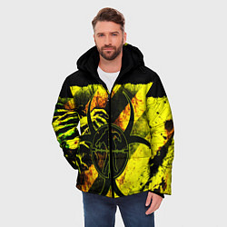 Куртка зимняя мужская BIOHAZARD, цвет: 3D-черный — фото 2