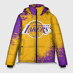 Куртка зимняя мужская LA LAKERS KOBE BRYANT, цвет: 3D-красный