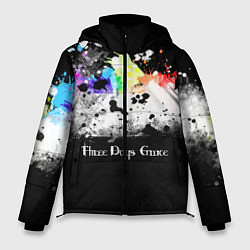 Куртка зимняя мужская THREE DAYS GRACE, цвет: 3D-черный
