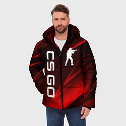 Куртка зимняя мужская CS GO, цвет: 3D-черный — фото 2