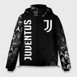 Куртка зимняя мужская JUVENTUS, цвет: 3D-черный