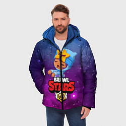 Куртка зимняя мужская BRAWL STARS SANDY, цвет: 3D-черный — фото 2