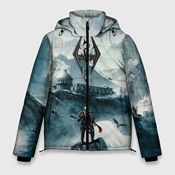 Куртка зимняя мужская Skyrim Warrior, цвет: 3D-черный
