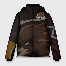 Куртка зимняя мужская Форма Bear, цвет: 3D-черный