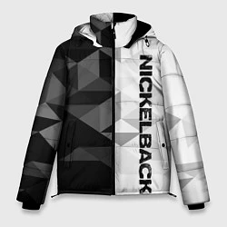 Куртка зимняя мужская Nickelback, цвет: 3D-черный