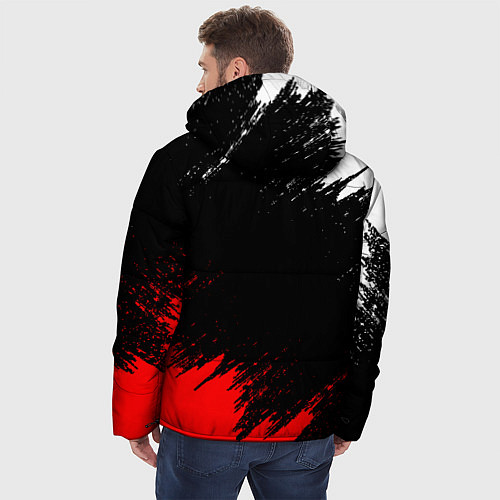 Мужская зимняя куртка RESIDENT EVIL UMBRELLA / 3D-Красный – фото 4