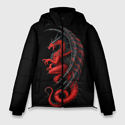 Куртка зимняя мужская Red Dragon, цвет: 3D-черный