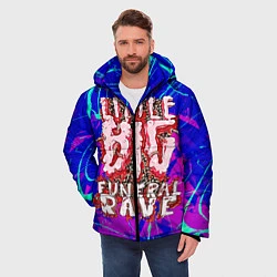 Куртка зимняя мужская Little Big: Rave, цвет: 3D-черный — фото 2