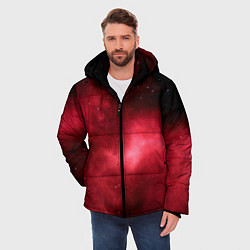 Куртка зимняя мужская Космос, цвет: 3D-черный — фото 2