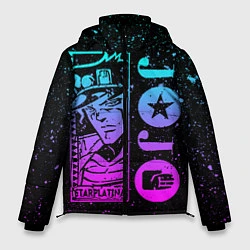 Куртка зимняя мужская JoJo Bizarre Adventure, цвет: 3D-светло-серый
