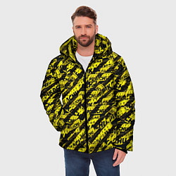 Куртка зимняя мужская Детектив Пикачу, цвет: 3D-черный — фото 2