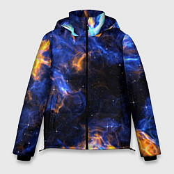 Куртка зимняя мужская Космос, цвет: 3D-красный