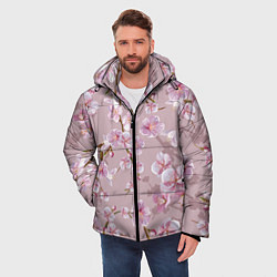 Куртка зимняя мужская САКУРА, цвет: 3D-черный — фото 2