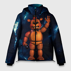 Куртка зимняя мужская Five Nights At Freddys, цвет: 3D-светло-серый