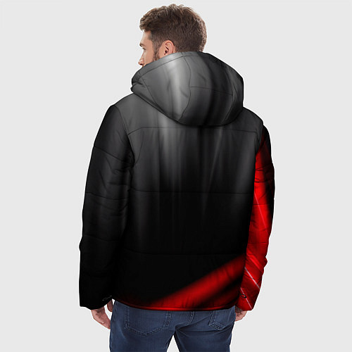 Мужская зимняя куртка LEXUS / 3D-Красный – фото 4