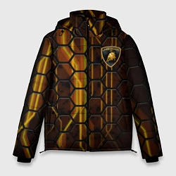 Куртка зимняя мужская Lamborghini, цвет: 3D-светло-серый