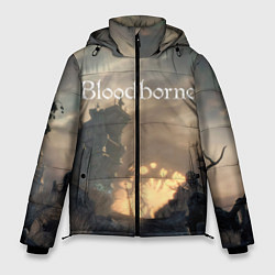 Куртка зимняя мужская Bloodborne, цвет: 3D-светло-серый