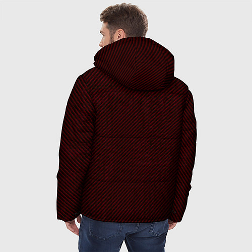 Мужская зимняя куртка MITSUBISHI CARBON / 3D-Красный – фото 4
