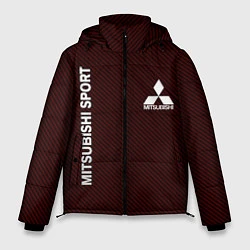 Куртка зимняя мужская MITSUBISHI CARBON, цвет: 3D-красный