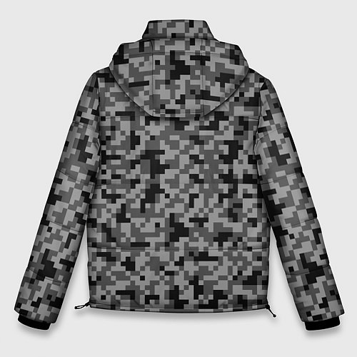 Мужская зимняя куртка КАМУФЛЯЖ GRAY / 3D-Светло-серый – фото 2
