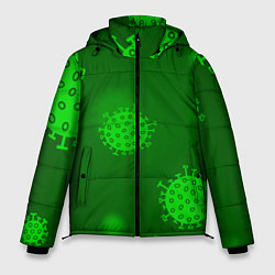 Куртка зимняя мужская CORONA-19, цвет: 3D-черный