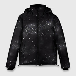 Куртка зимняя мужская Галактика, цвет: 3D-черный