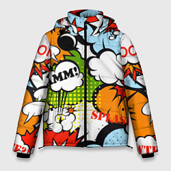 Куртка зимняя мужская COMICS ART, цвет: 3D-красный