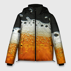 Куртка зимняя мужская ТЕМНОЕ ПИВО, цвет: 3D-черный