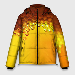 Куртка зимняя мужская ПИВО, цвет: 3D-черный