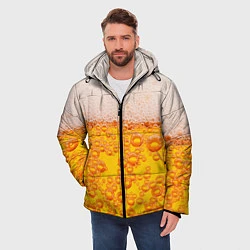 Куртка зимняя мужская ПИВО, цвет: 3D-красный — фото 2