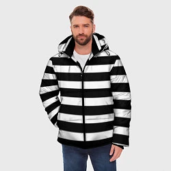 Куртка зимняя мужская Моряк, цвет: 3D-черный — фото 2