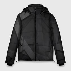 Куртка зимняя мужская Текстура, цвет: 3D-черный