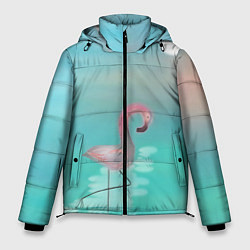 Куртка зимняя мужская Фламинго, цвет: 3D-черный