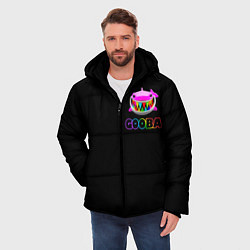 Куртка зимняя мужская GOOBA - 6ix9ine, цвет: 3D-черный — фото 2