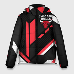 Куртка зимняя мужская CHICAGO BULLS, цвет: 3D-черный