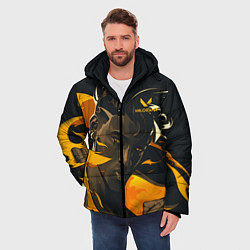 Куртка зимняя мужская VALORANT PHOENIX, цвет: 3D-черный — фото 2