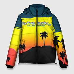 Куртка зимняя мужская HOTLINE MIAMI2, цвет: 3D-черный
