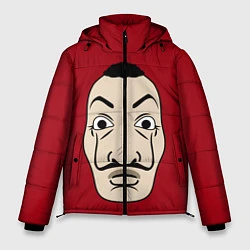 Куртка зимняя мужская Бумажный Дом, цвет: 3D-черный