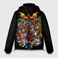 Куртка зимняя мужская Все герои Dota 2, цвет: 3D-светло-серый