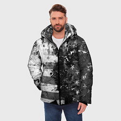 Куртка зимняя мужская США, цвет: 3D-черный — фото 2