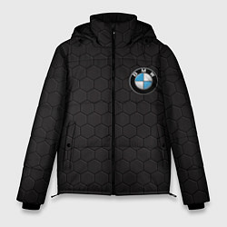 Куртка зимняя мужская BMW, цвет: 3D-черный
