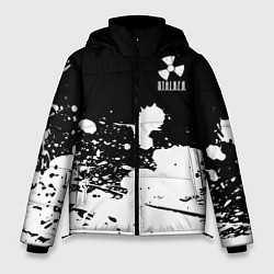Куртка зимняя мужская S T A L K E R, цвет: 3D-черный