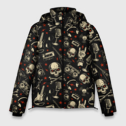 Куртка зимняя мужская Heavy Metal, цвет: 3D-черный